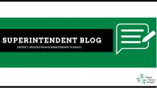 Superintendent blog